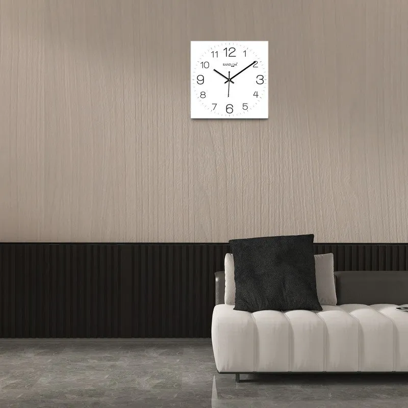 Elqen Analog Wall Clock - White media 4