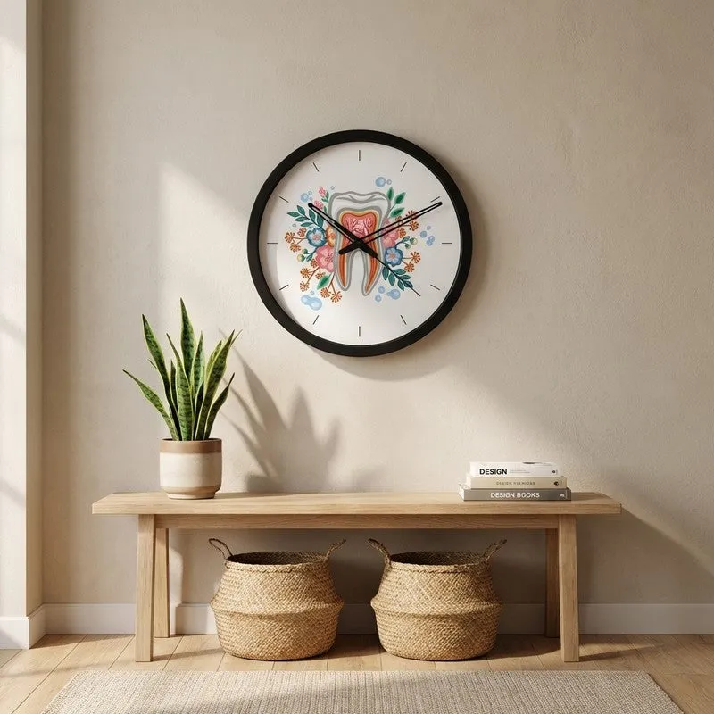 Florodent MDF Wall Clock media 1