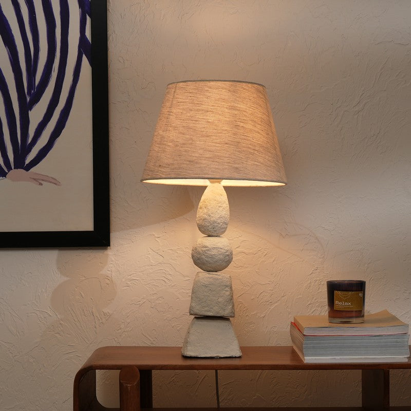 Fig Living Terra Stones Table Lamp - White media 4