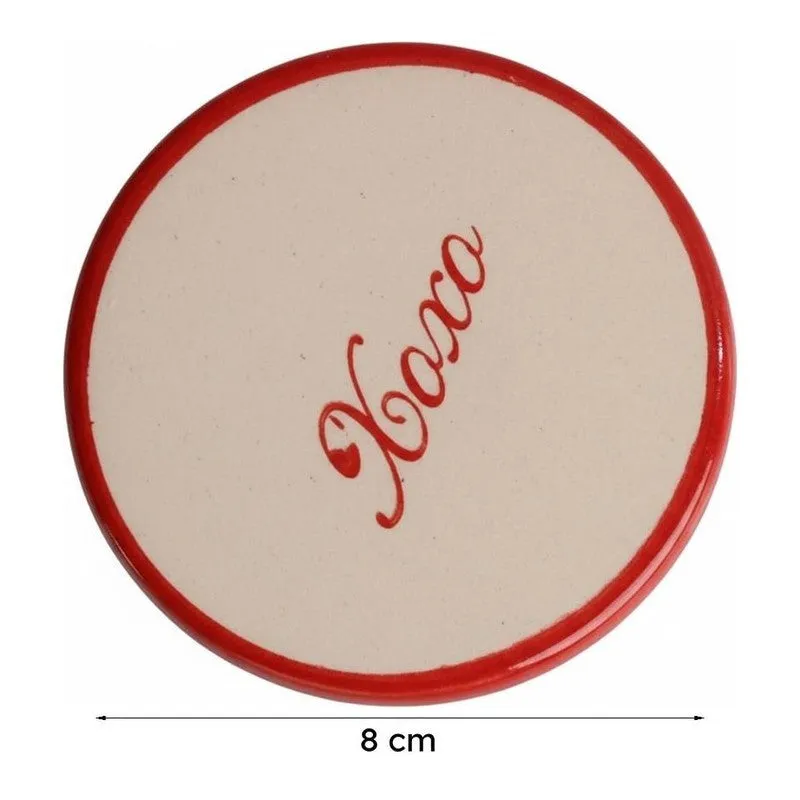 Xoxo Ceramic Coaster media 7