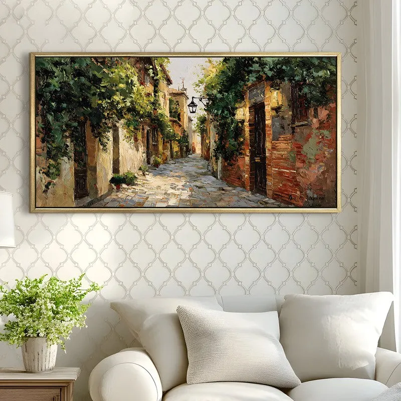 Narrowlane Canvas Wall Painting With Frame media 4