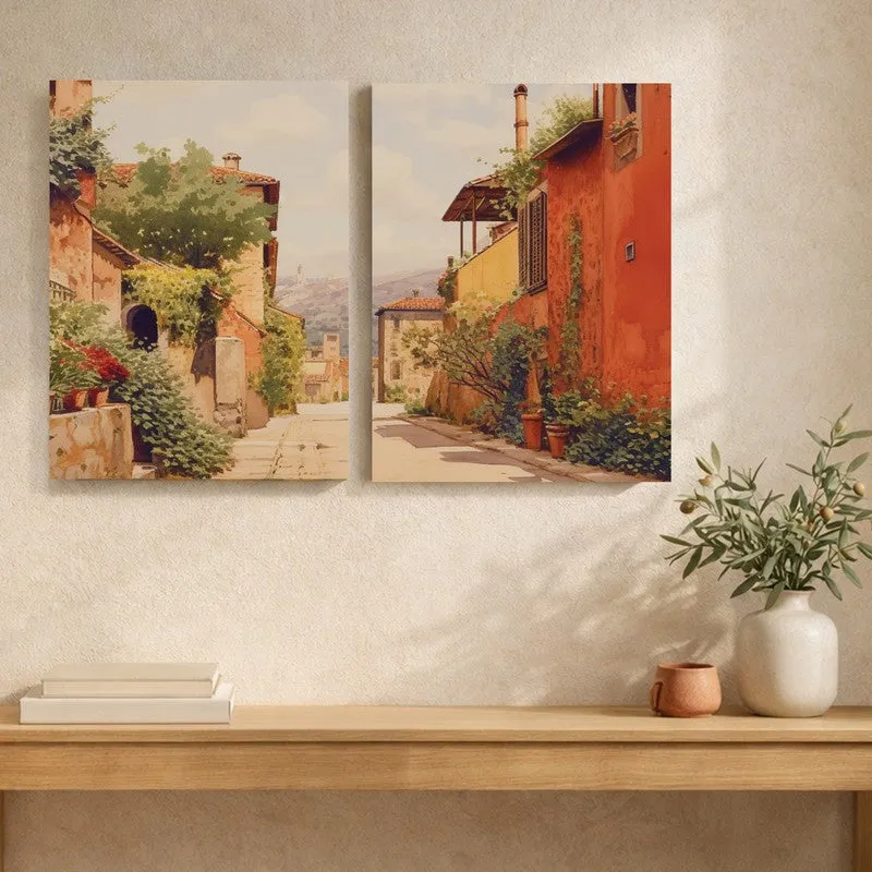 Timeless Floral Lane Canvas Wall Art - Set of Two media 6