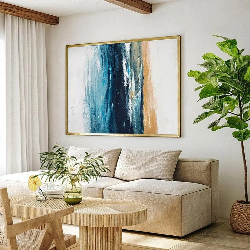 The Highland Canvas Wall Painting - Black Frame media 3