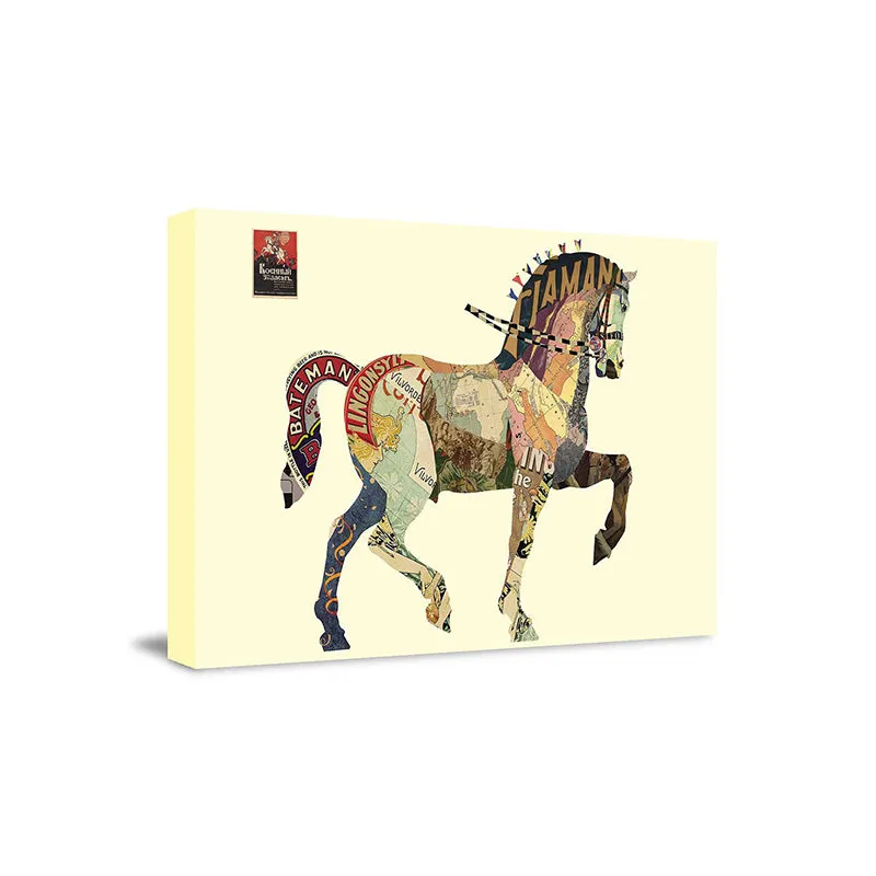 Hop Trot Canvas Wall Painting media 4