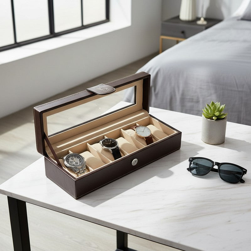 SpaceNest Faux LeatherStorage Box