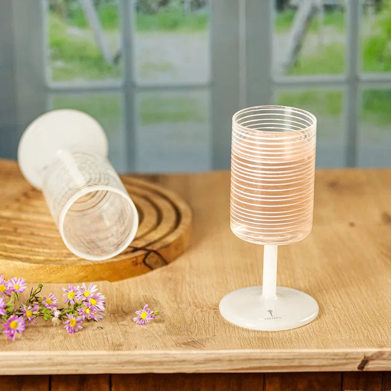 String Liner Wine Glasses (140 mL Each) - Set Of Two media 5