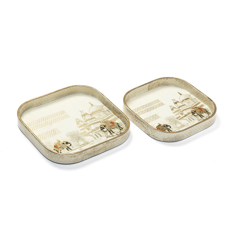 Shahi Savari Serving Tray - Set Of Two media 6