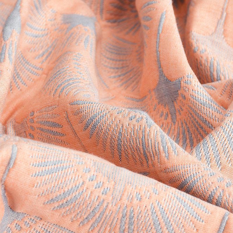 Pyper Geomatric Cotton Dohar (Peach)  - 210 GSM media 6