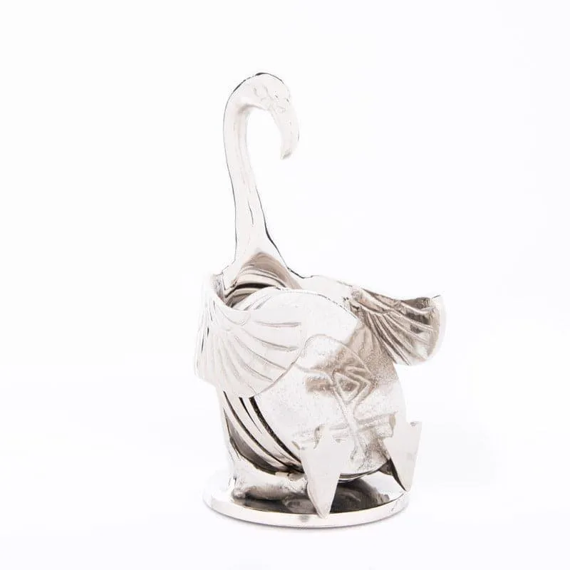 Swan Hug Coaster - Five Piece Set media 3