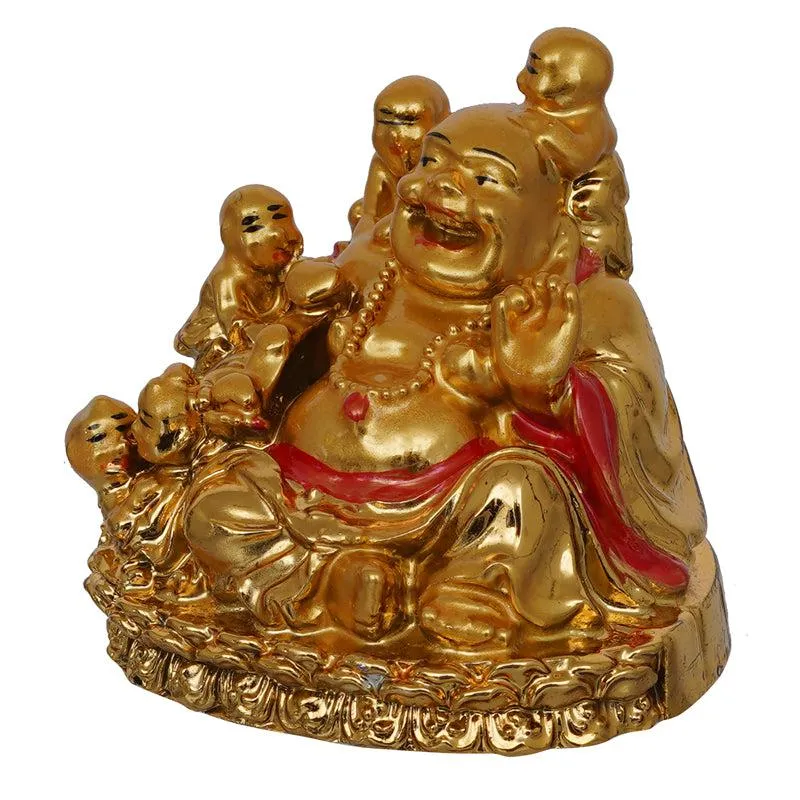 Laughing Buddha Play Showpiece media 4
