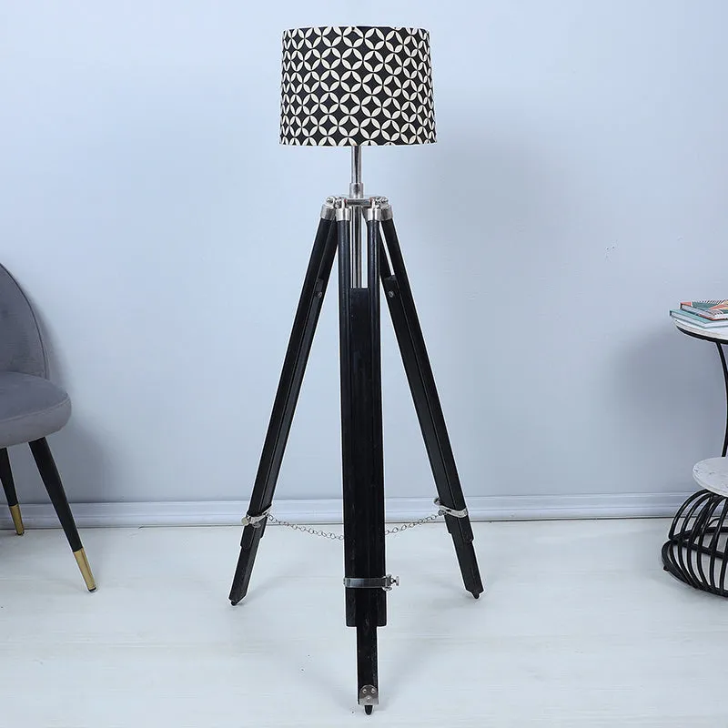 Tatania Printed Tripod Floor Lamp media 2