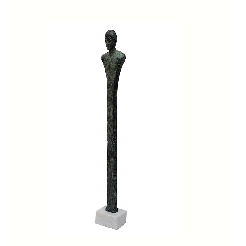 French Sculpt Aluminium Showpiece - Green media 4