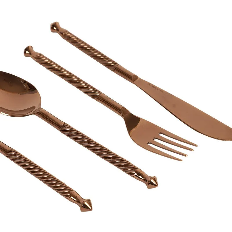 BrioRose Gold Cutlery - Set of four media 4