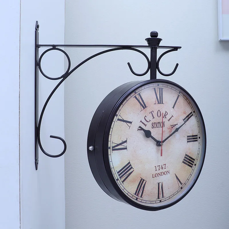 Time Smith Iron Wall Clock media 3