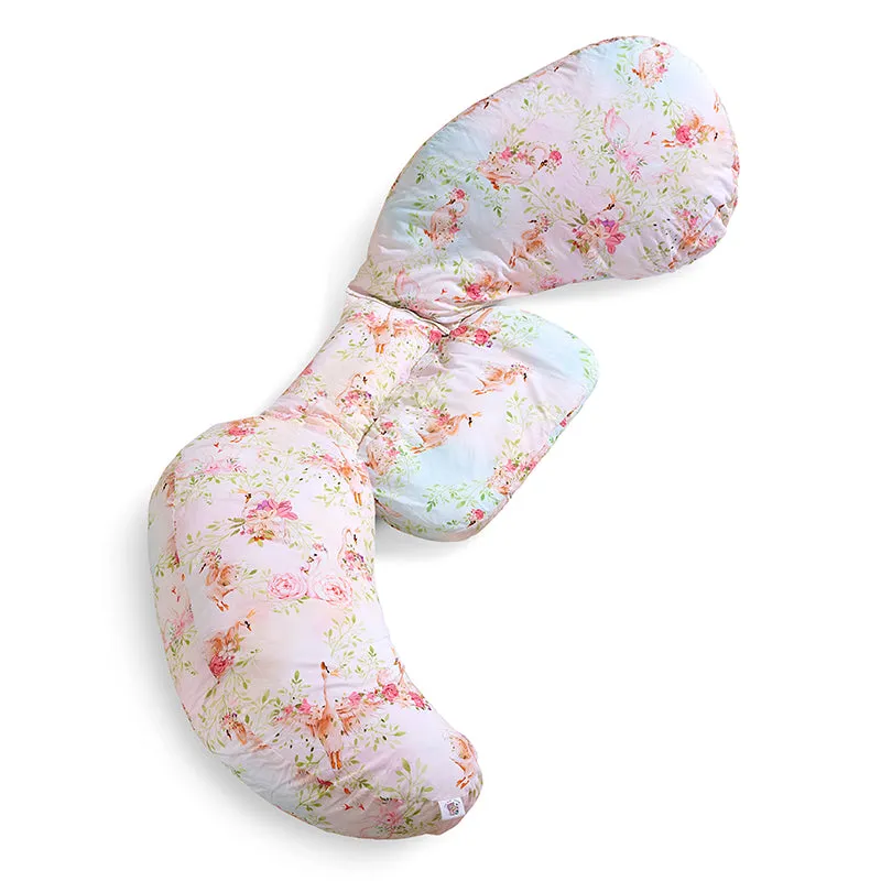 Viora Cotton L Maternity Pillow With Polyester Filling - Multicolor media 4