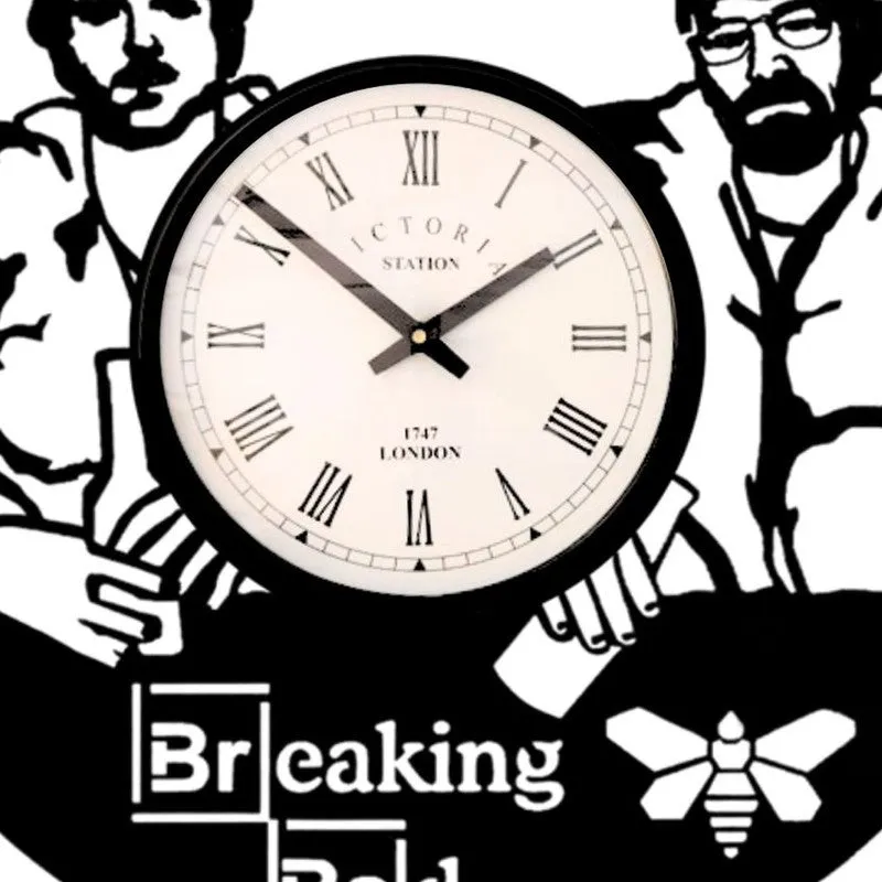 Breaking Bad Steel Analog Wall Clock media 5