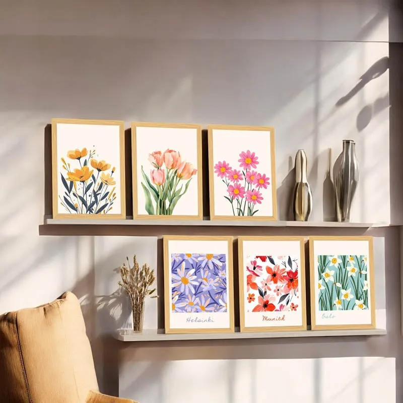 Zaki Flora Wall Art - Set Of Six media 3
