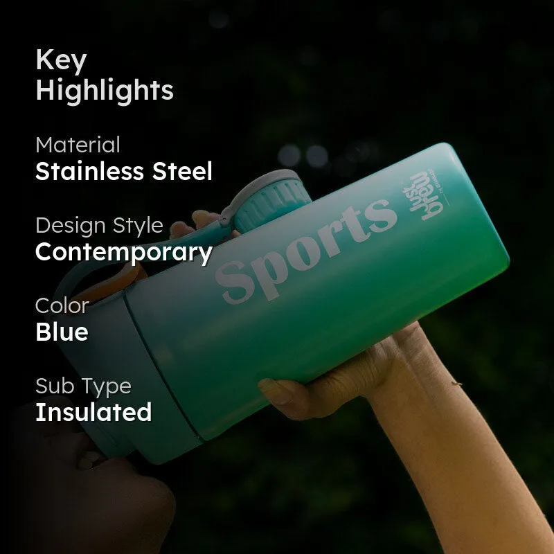 Sporty Sip Insulated Sipper (Blue) - 800 mL - 2