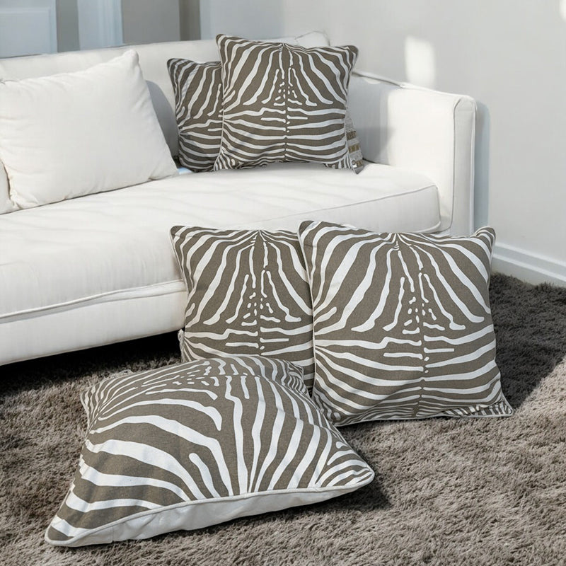 Bauhaus Printed Cushion Cover Set - Set Of Five