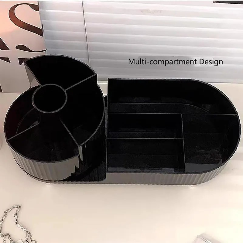 Sort Story Plastic Cosmetic Organiser - Black media 4