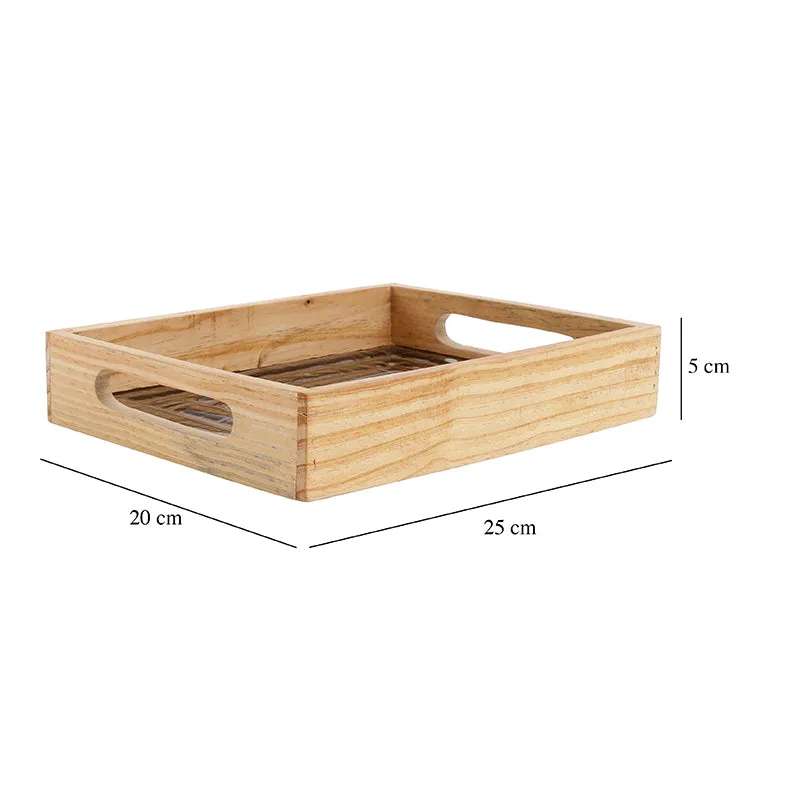Nyma Spiral Serving Tray - Brown media 5