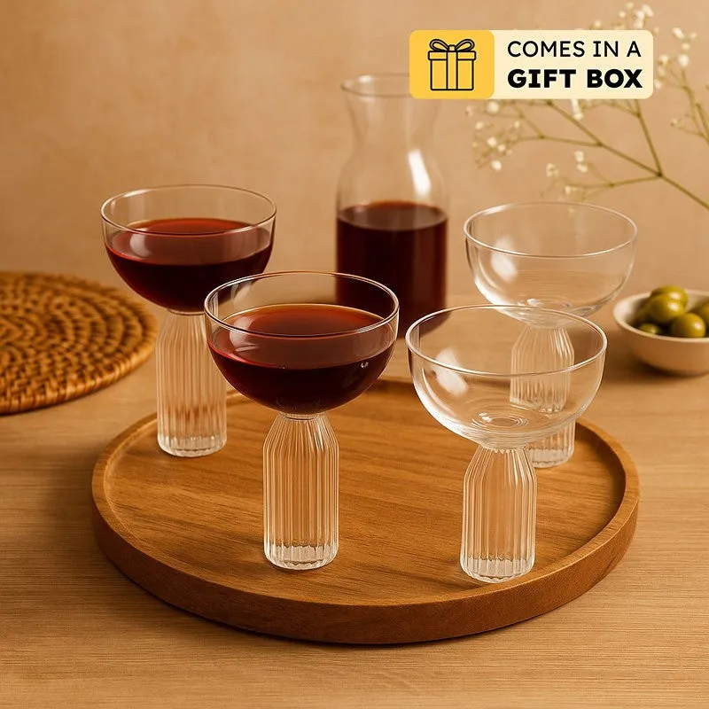 Divena Wine Glass(180 mL) - Set Of Four media 1