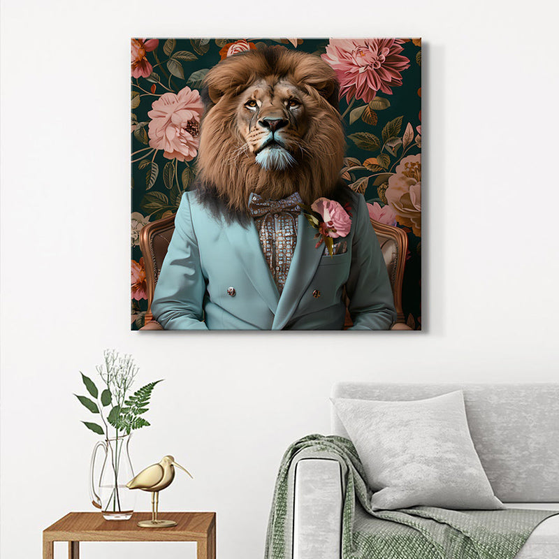 Roaring Gentleman Wall Painting