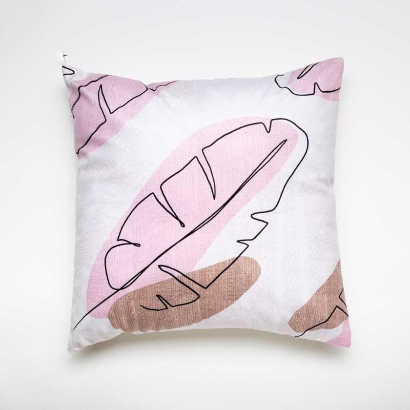 The Pure Leaf Printed Cushion Cover - Set Of Two media 3