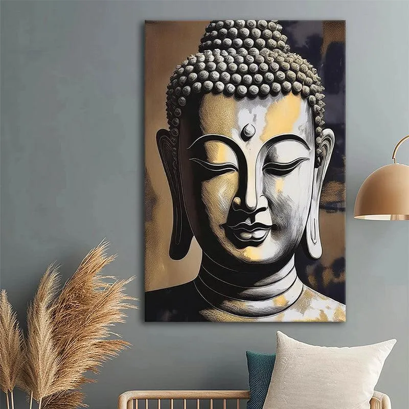 Radiant Calm Wall Painting media 6