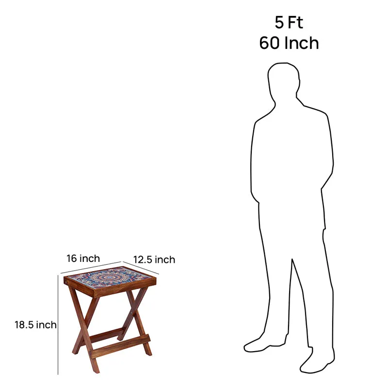 Thrishna I Folding Side Table media 10