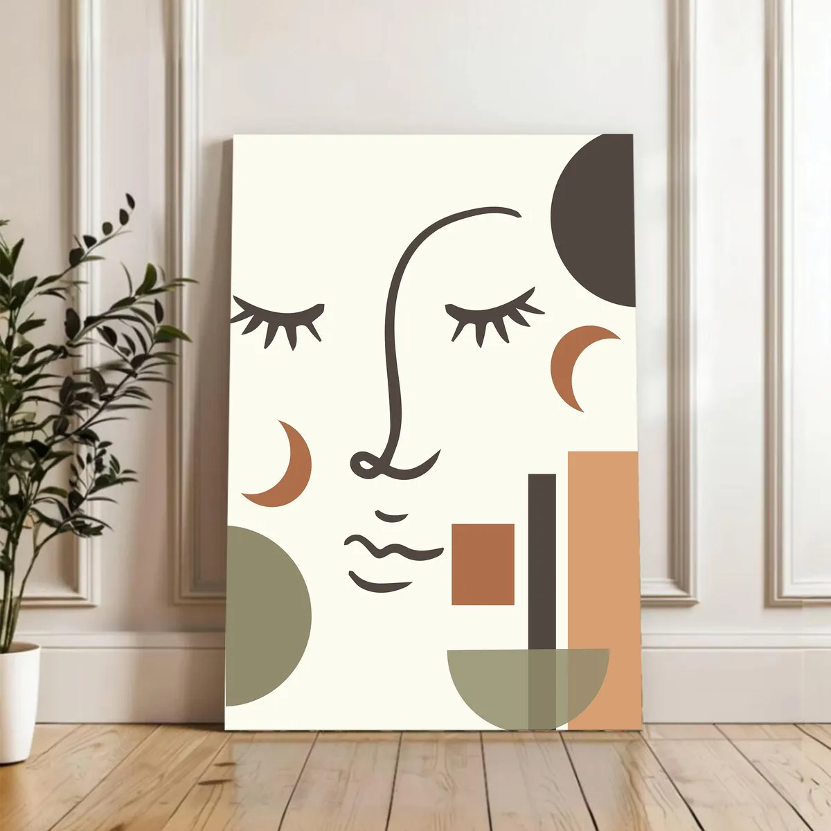 Riverstone Cotton Canvas Wall Painting media 4