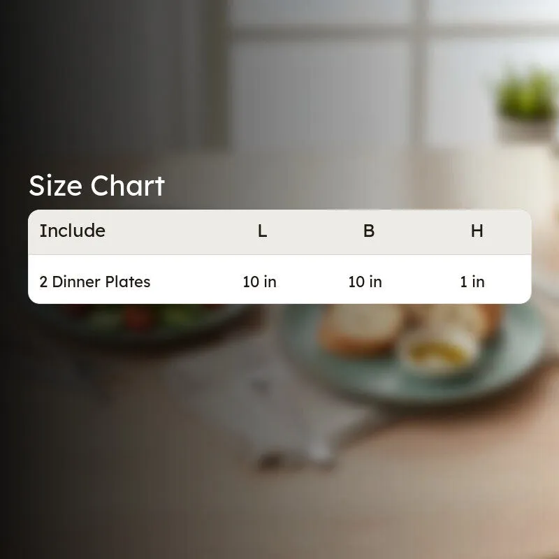 Ceramic Dinner Plates (Sage Green) - Set of Two media 7