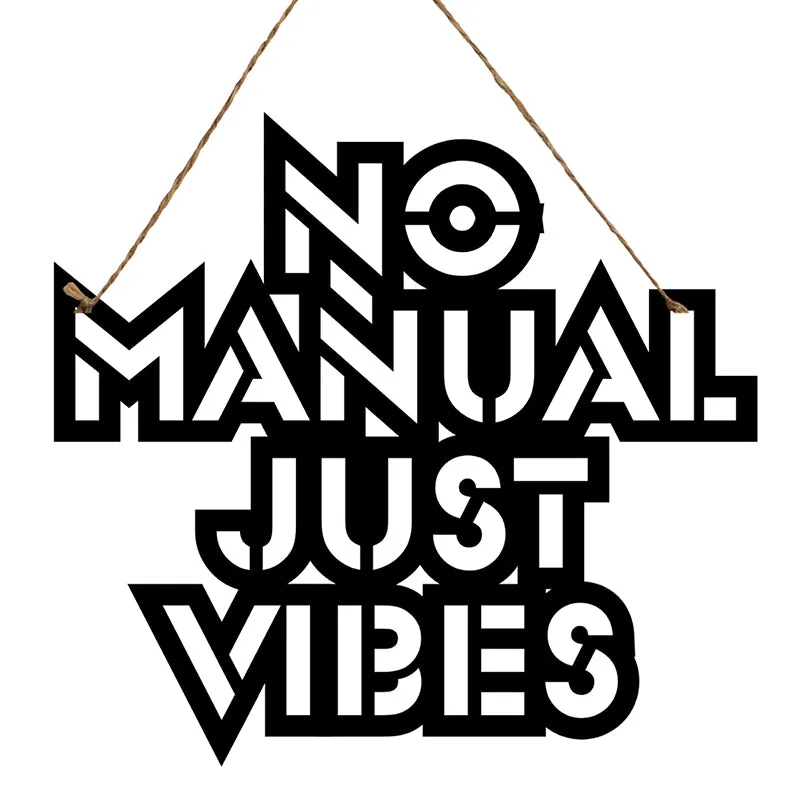 No Manual Mild Steel Wall Accent media 3