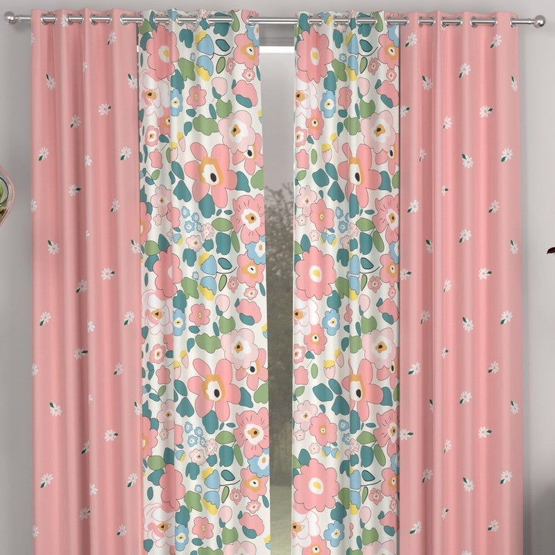 PinkGlow Curtains - Set of Four media 3