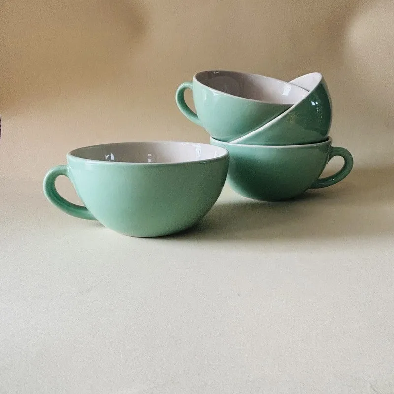 Zen Ceramic Coffee Mug (320 mL Each) - Set Of Four media 6