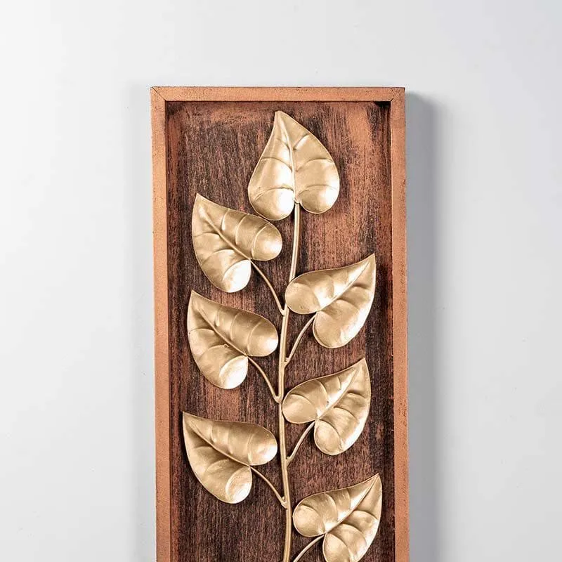 Dreamy Leaves Metal Wall Accent media 4