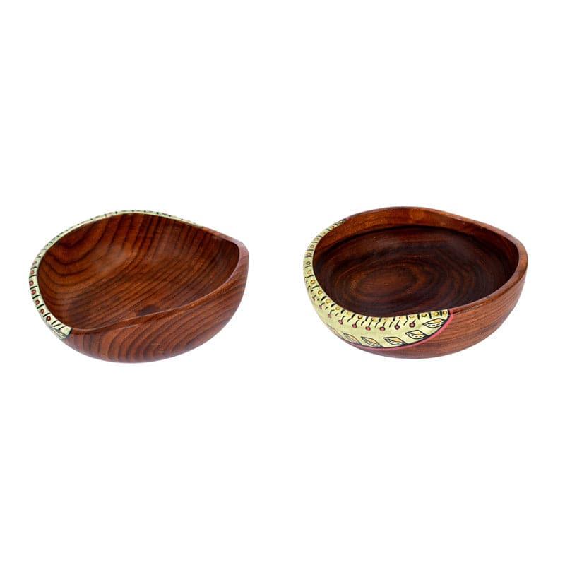 Viyasa Wooden Bowl - Set Of Two media 4