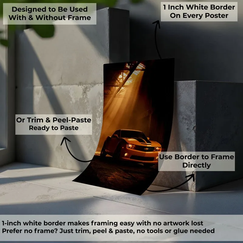 Motion Drive Cars Polymer Wall Poster media 7
