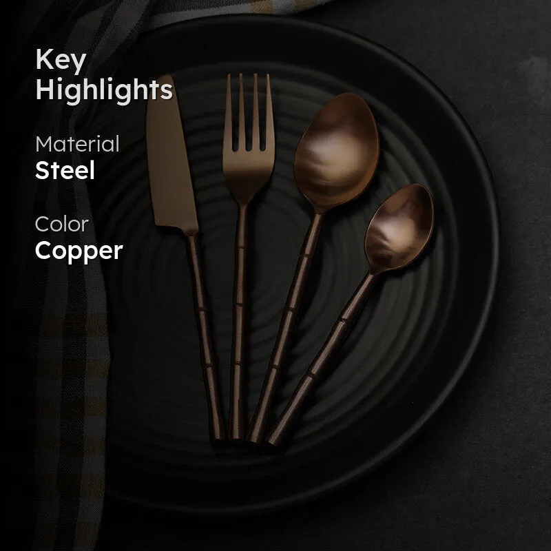Heritage Cutlery Set - Four Piece Set media 2
