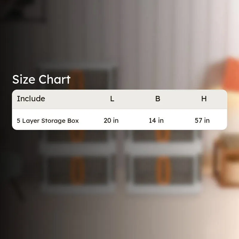 Orbox Five Tier Storage Box media 8