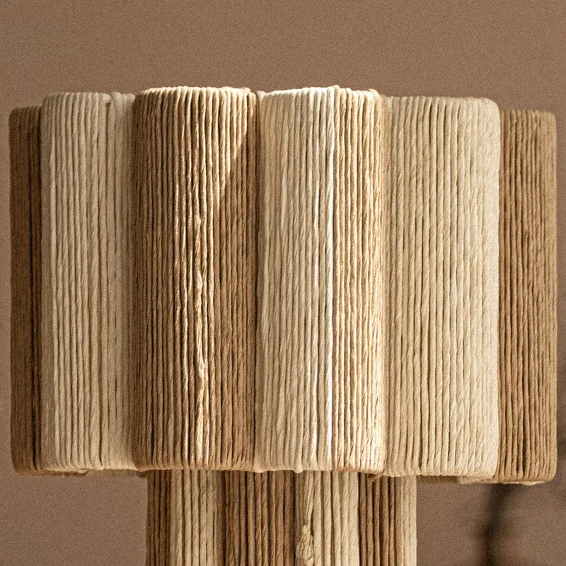Orange Tree Kenji Mild Steel Table Lamp - Brown,Beige media 5