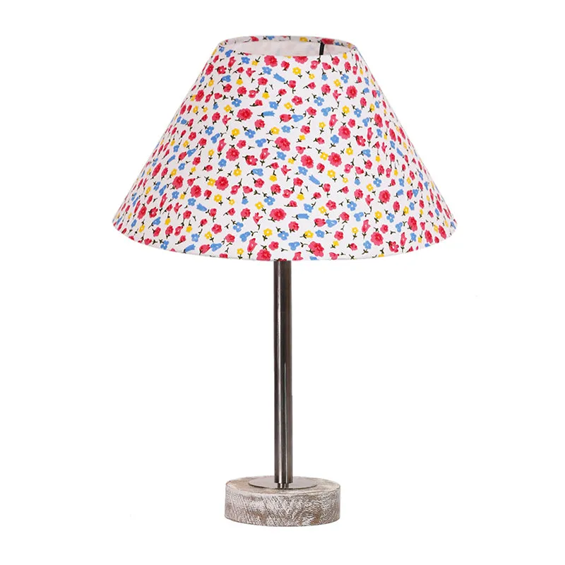 Fleura Cone Rodin Wooden Table Lamp - Multicolor media 4