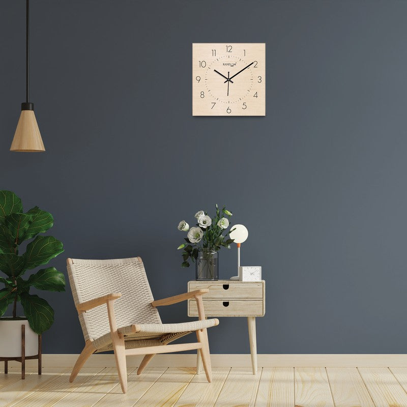 Zyvora Analog Wall Clock - Ivory media 4