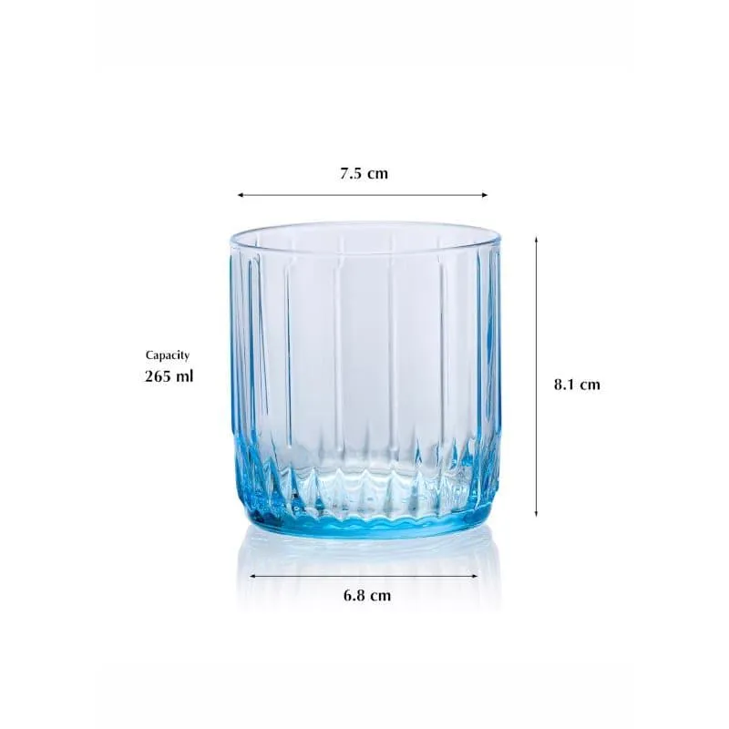 Pasabahce Bonita Ribbed Tumbler (265 ML) - Set Of Six media 6