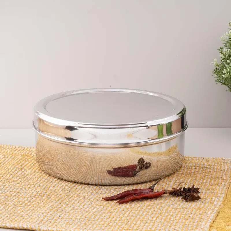 Papad Stainless Steel Dabba - 3000 mL media 1