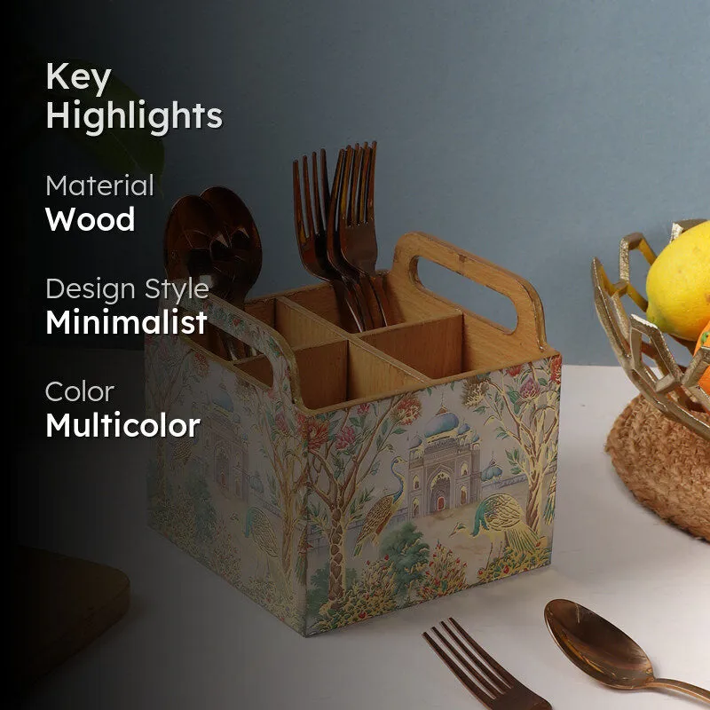 Royal Eden Four-Compartment Cutlery Stand media 2