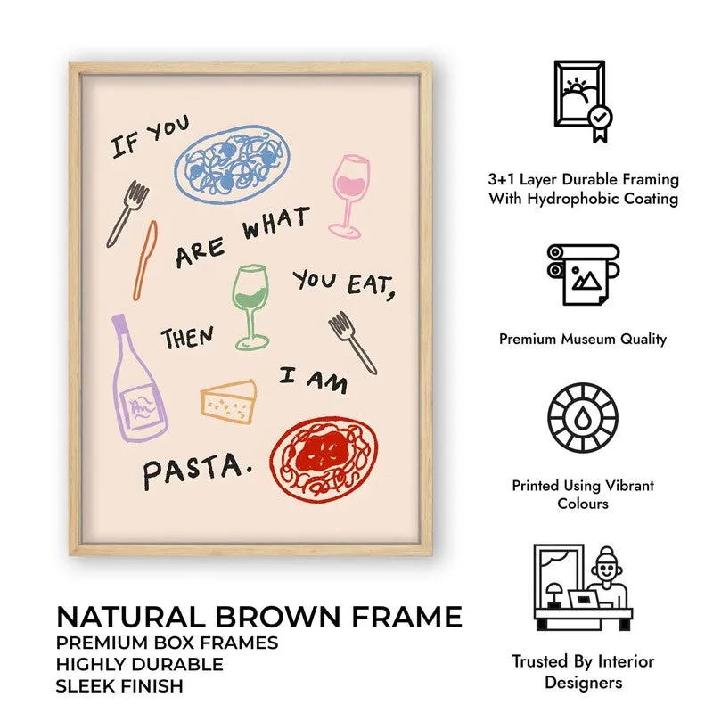 Slurp Scene Archival Canvas Wall Art - Brown media 11