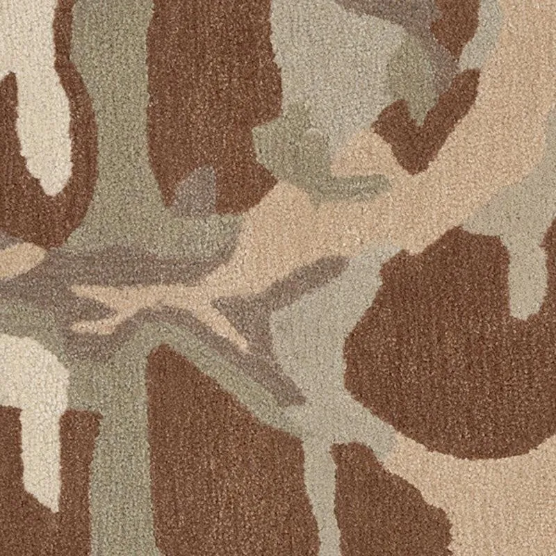 Veles Hand Tufted Abstract Wool & Nylon Carpet - Grey media 4
