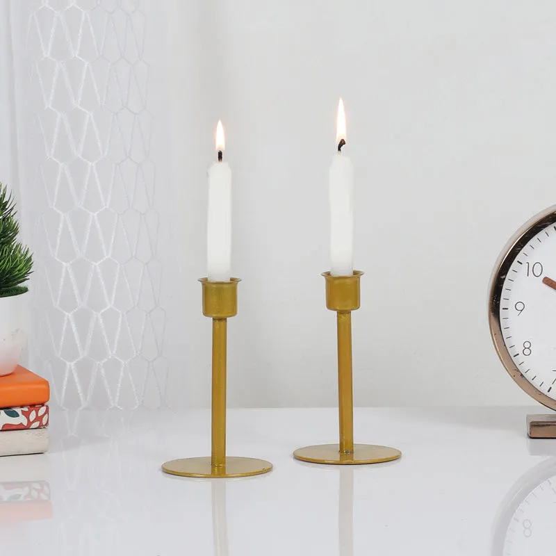 LumiStack Aurum Candler Holder - Set Of Two media 1