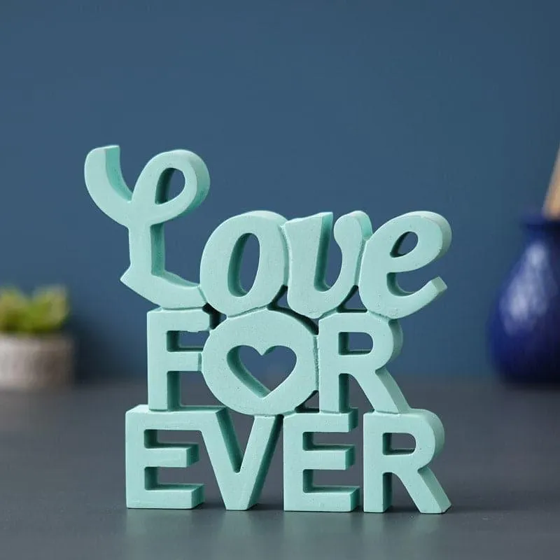 Love Forever Typography Showpiece media 3